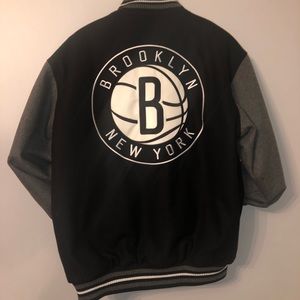 Men’s Brooklyn Nets Reversible Varsity jacket XL